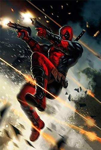 Poster Deadpool Bad Boy Super Heros Comics BD