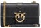 Pinko Borsa A Tracolla Da Donna Marchio Pinko, Modello Love One Classic Cl Vitello Seta 100053A0F1, Realizzato In Pelle. Nero