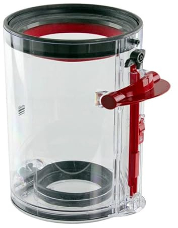 Dyson Petite Poubelle, Transparent/Rouge