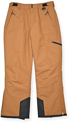 Arctic Quest Herren Skihose, Kastanienbraun, 3XL