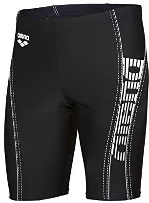 Arena Jammers de natation Byor Evo R pour Hommes , Plage et de Piscine, Maillot de Bain en Tissu MaxFit Eco à Séchage Rapide, Résistant au Chlore et au Sel, Protection UV UPF 50+, Doublure à l'Avant