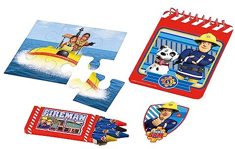 amscan Partygeschenke-Set Feuerwehrmann Sam 24-teilig