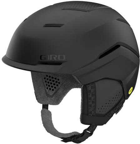 Giro Tenet MIPS Ski Helmet - Snowboard Helmet for Men, Women & Youth - Matte Black/Gold Bliss- M (55.5-59cm)