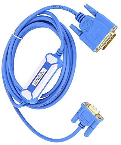 Garosa Programmierkabel für S5, S5-Kabel, PC-TTY-isoliertes PVC-Programmierkabel für S5-Serie SPS 6ES5734-1BD20, USB-Kabel