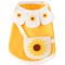 XINGNIAO Hunde Sonnenblumenkleid Sommerkleid Katzenkleid Outfits Atmungsaktive Hundebekleidung aus weicher Baumwolle für S, M, L, XL, XXL Hündinnen. Leichte Kleider für Welpen.