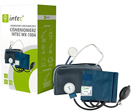 Intec WX1004 Mechanical Aneroid Blood Pressure Monitor BP Monitor with Case