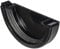 External Stopend for 112mm Half Round guttering System Downpipes Rainwater Fittings - EX004 x 1pc