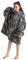 Adisputent Hoodie Decke Kinder Unisex Übergroße Hoodie Sweatshirt Weich Warm Kapuzenpullover Poncho TV-Decke mit Größer Tasche für Jungen Mädchen Grauer Löwe