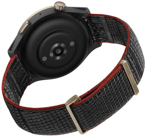 Amazfit Official Smart Watch Bands Replacement, 22mm Watch Band, Nylon Wristband Strap, Compatible with Balance, Cheetah Pro, Cheetah Round, GTR 4 Limited Edition, GTR 3, GTR 3 Pro, GTR 2, Black