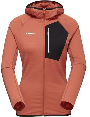 Mammut Damen Aenergy Light ML Hoodie Jacke, savannah-black, M