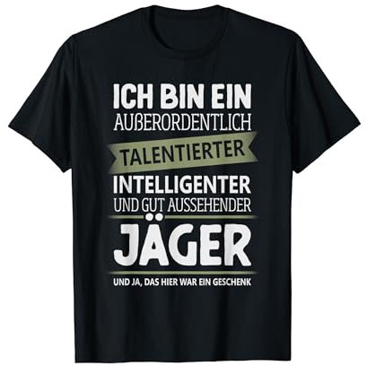 Jagd Hirsch Jagen Wild Jäger T-Shirt