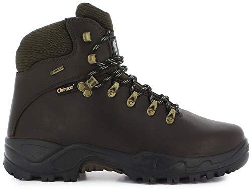 CHIRUCA - Botas de cordones goretex,suela de goma,impermeables,senderismo,caza,trekking, para: Hombre color: MARRON talla:46