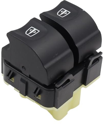 YAOPEI Interrupteur lève-vitre à gauche uniquement pour Clio 4 Trafic Captur Kangoo 254118044R