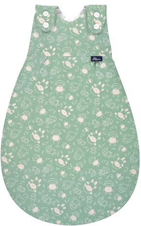 Alvi Baby Mäxchen Außensack Exklusiv I Baby-Schlafsack mitwachsend & atmungsaktiv I Kinderschlafsack waschbar I leichter Schlafsack