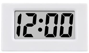 BLASHRD Mini-Uhr, Dreieckig, LED-Bildschirm, Lectronic, Digitaler, Bildschirm, Tischuhr für Zuhause, Büro, Tisch, Schlafzimmer, Einfach zu Bedienen,