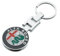 AYHYA Auto-Schlüsselanhänger für Alfa Romeo, Tragbar, Personalisierbar, Multifunktional, Geschenk, Metall, Modern, Unisex-Erwachsene, Männlich, Schwarz