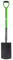 Garden Border Digging Spade - Made From Strong Carbon Steel Strong, Durable, Long Lasting & Rust Resistant Ideal Hand Tool For Allotment Weeding, Snow Cleaning & Gardening Long Life