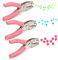 Perforateur, Lot de 3 perforatrices à main en métal for papier, perforatrices à trou unique, perforatrices à main en forme de cercle