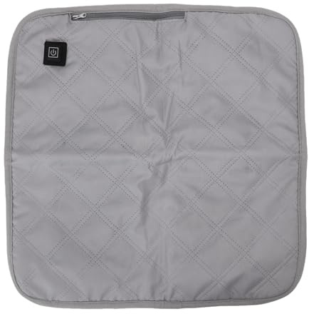 HELEVIA USB Heating Seat Pad, Portable Graphene Quick Heating Heated Office Chair Pad, for Sofa Bed Camping Outdoor (Gray)