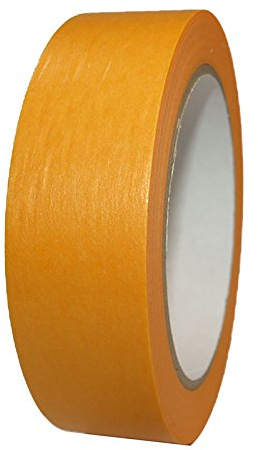 Goldband PLUS 38mm x 50m UV Außen Abklebeband Klebeband Malerband Krepp Maler