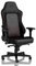 noblechairs HERO Gaming Stuhl - Bürostuhl - Schreibtischstuhl - Echtleder - Schwarz/Rot