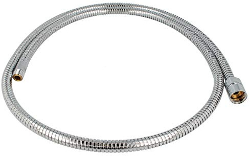 heinrichschulte Auszugschlauch 28804 für Spültischarmaturen - Messing, Hochglanzverchromt, Silber, 1500 mm, 44 mm, Original Ersatzteil, Serie 51/61/64/65/68