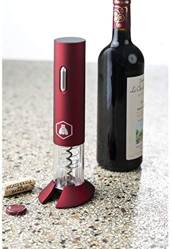 LAGUIOLE - Tire-Bouchon Électrique avec Support Coupe Capsule