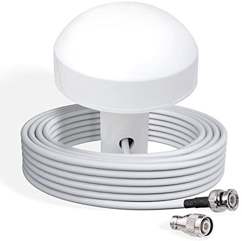 Bingfu Boat Ship Marine GPS-Navigation Externe Antenne (10m Kabel) Kompatibel mit Garmin GPSMAP MAP NavTalk StreetPilot Furuno Matsutec Trimble GPS Modem Empfängereinheit Geber Fishfinder Sounder