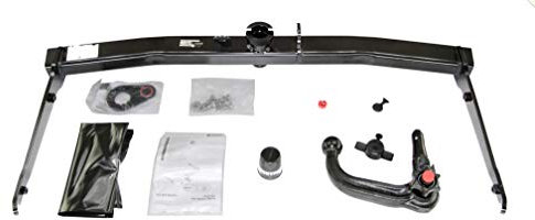 Anhängerkupplung abnehmbar mit E-Satz Erich Jaeger 13p spezifisch für Audi Q3 8U