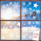 Alintor Fensterbilder Selbstklebend, PVC Weihnachtsdeko Fenster, Schneeflocken Deko Innen, Fenstersticker Weihnachten