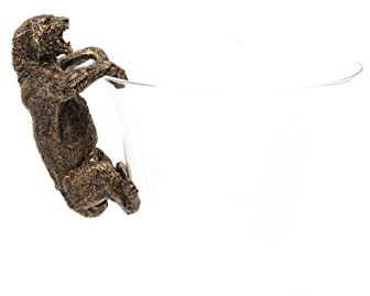 Pot Buddies Handgefertigte Tigerfigur Pflanztopf Aufhänger - Dekorative hängende Gartendekoration - Blumenübertopf Figur