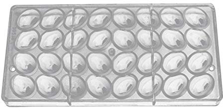 Transparent Schokoladenform Pralinenform Backform Backzubehör Aus Polycarbonat Für Süßigkeiten, Hochzeits Oder Geburtstagskuchen 27,3 X 13,5 X 2,4 cm