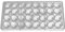 Transparent Schokoladenform Pralinenform Backform Backzubehör Aus Polycarbonat Für Süßigkeiten, Hochzeits Oder Geburtstagskuchen 27,3 X 13,5 X 2,4 cm