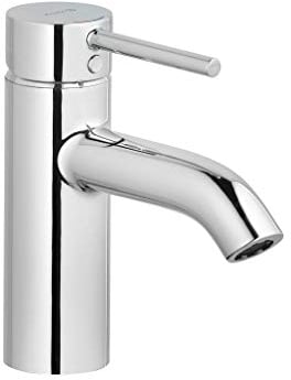 Kludi Bozz Einhebel Waschtischmischer 75mm mit Push Open Ablaufventil chrom