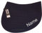 Eskadron Navy Cotton Spring-Schabracke mit individuellem Namen Bestickt, Schriftart:Holli, Garnfarbe Maderia:Dark Purple 1922