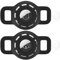 Airtag Katzenhalsband und Airtag Hundehalsbandhalter für Apple Air Tag Hundehalsband und Katzenhalsband innerhalb von 3 cm, 2 Stück Airtag Haustierhalsbandhalter und Airtag-Schutz für Apple Airtag