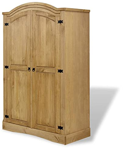 SKM Garde-Robe Pin Mexicain Gamme Corona 2 portes-45.5KG