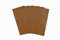 Brandalo® veganes Leder - waschbares Papier - 6 Bögen 10x21cm bei 0,55mm Dicke - Waschpapier - Lederpapier - Handmade Label gestalten - DIY zum nähen, basteln, plotten, Bedrucken UVM. - Braun