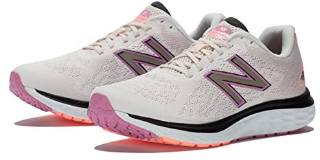 New Balance Femme Mousse fraîche 680v7 Basket, Rose, 40.5 EU