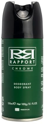 Rapport Deodorant Body Spray, Every-Day Fragrance for Him, 150ml