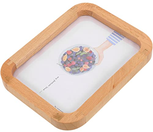 Warmhm Eleganter Holz-Foto-Display-Rahmen Bilderrahmen Für Home Decor Wandtisch