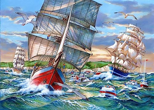 The House of Puzzles - 1000 Teile Puzzle - Große Schiffe