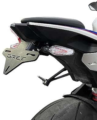 GREF license plate holder for BMW S1000RR 2020-2024 (with flip-up button)
