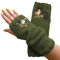 Damen Fingerlose Handschuhe Thicken Strick Pluswärmer Handstulpen Fäustlinge Strick Fingerlose Fäustlinge Strick Fingerlose Fäustlinge Lange Stricken Armstulpe