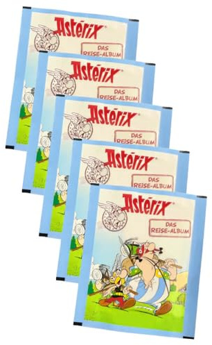 Asterix Sticker - Reisealbum Sammelsticker (2023) - Auswahl (5 Tüten)