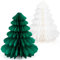 Kiiwah Decoration de Noel en Papier Arbre, Sapin de Noël en Papier Pliable, Deco Table Noel, Decoration Noel Interieur Maison en Papier pour Nouvel an, Anniversaire, Mariage