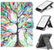 HoYiXi Universel Étui pour 6.8 Pouces,7 Pouces eReader Compatible Pocketbook/Tolino/Sony E-Book Reader Kindle Paperwhite/Kobo Clara HD/Kobo Clara 2E,6,6.8,7 Coque Housse avec Support,Arbre