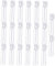 HAPINARY 100pcs Perfume Essential Oil Bottle Empty Empty Nail Varnish Bottle Refillable Clear Cosmetic Containers Nail Polish Bottle Dispenser Containers with Lids Glass