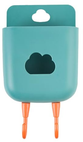 aqxreight Wall Mount Phone Holder TV Air Conditioning Remote Control Stand Organizer Storage Box for Bedroom Bathroom Office Punch Unique Design: This Wall Mount Phone HoldersRemote