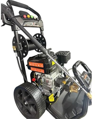 POWERFUL 275 BAR 3950PSI PETROL PRESSURE WASHER JET WASH PATIO CLEANER 20M HOSE